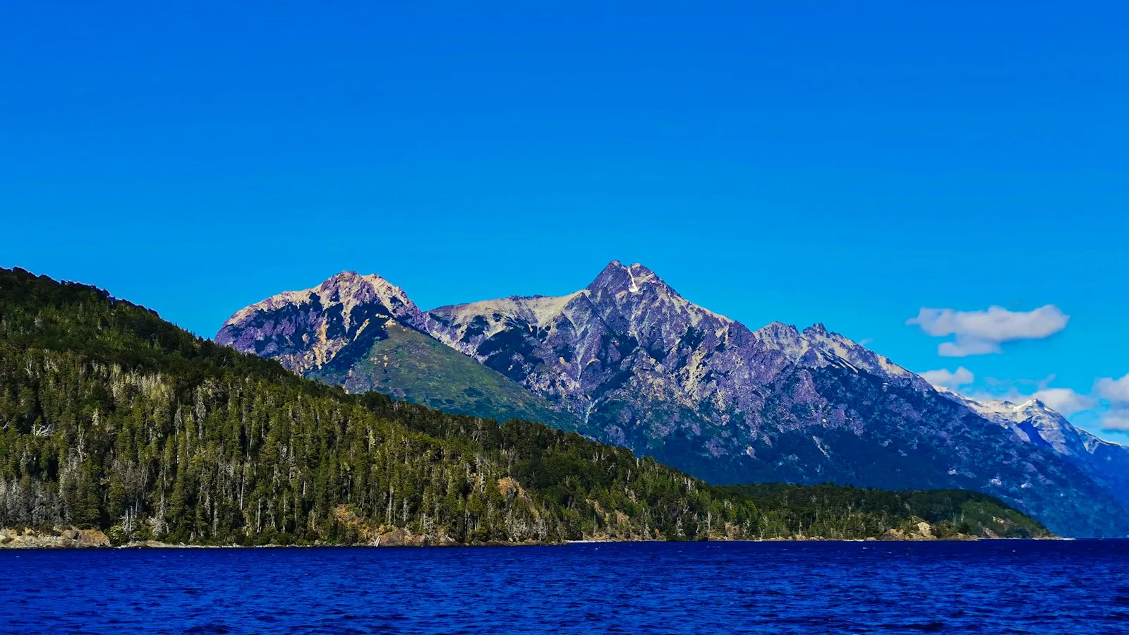 Le lac Nahuel Huapi et le parc national